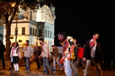 zombie walk istanbul turkey