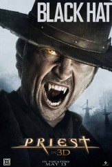 Priest Movie Poster Black Hat