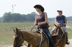 Maggie Greene and Glenn