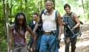 Michonne (Danai Gurira), Rick Grimes (Andrew Lincoln), Oscar (Vincent Ward) and Daryl Dixon (Norman Reedus) - The Walking Dead - Season 3, Episode 7 - Photo Credit: Gene Page/AMC