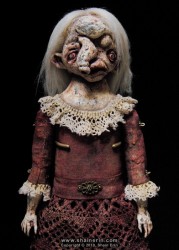 shain erin creepy dolls Wanetta Exquisite Monster Art Doll