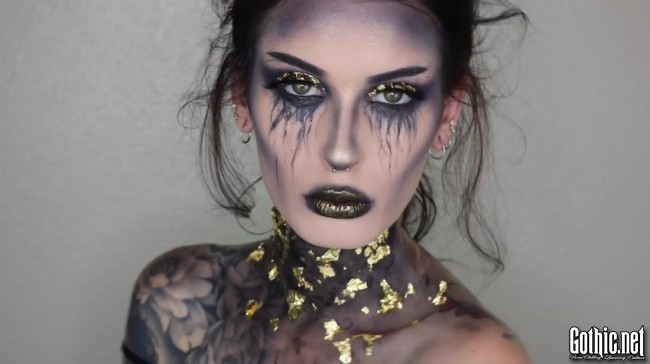 Dark Demonic Gifts Makeup Tutorial