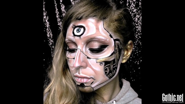 Makeup Monday: Goth Halloween Makeup - living after midnite